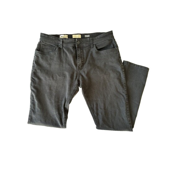Scott James Jeans Mens 36X32 Black Slim Fit Casual Commute Work Golf Athletic - Picture 1 of 11